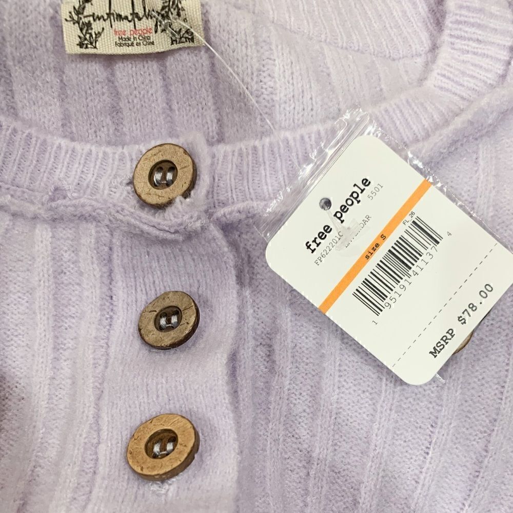 NWT Free People Around the Clock  Comfy Oversized Tunic Sweater - Picture 3 of 7